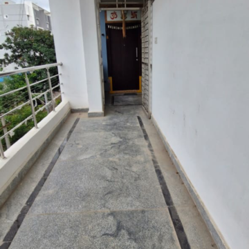 Balcony in 3 BHK Builder Floor at Kondapur – for Rent