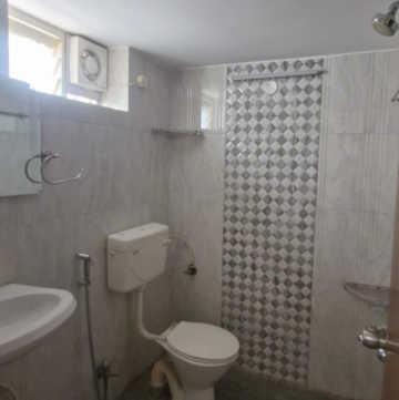 Bathroom in 3 BHK Builder Floor at Kondapur – for Rent