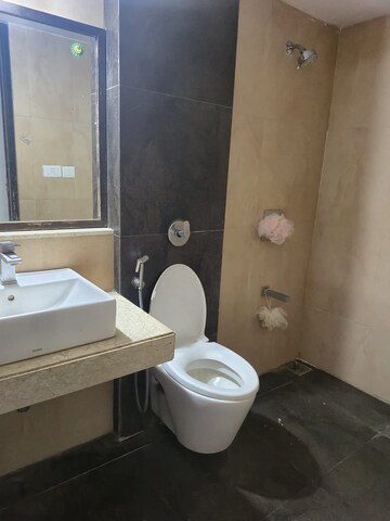 Bathroom in 2 BHK Apartment at Lodha Splendora, Ghodbunder Road – for Rent
