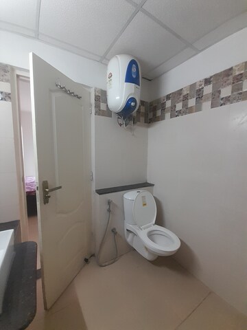 Bathroom in 3 BHK Apartment at Sushma Valencia, International Airport Road – for Rent