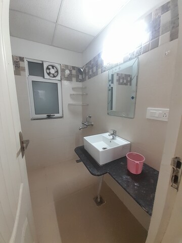 Bathroom in 3 BHK Apartment at Sushma Valencia, International Airport Road – for Rent