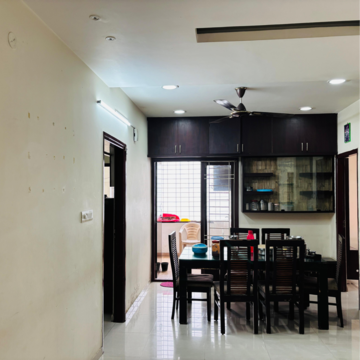 Living Room in 3 BHK Builder Floor at Kondapur – for Rent