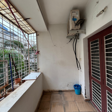 Balcony in 3 BHK Builder Floor at Kondapur – for Rent