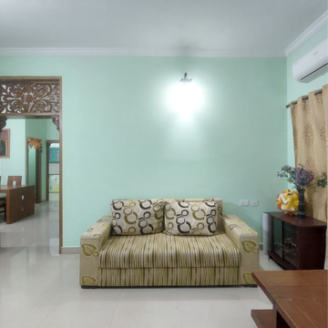 Living Room in 3 BHK Builder Floor at Kondapur – for Rent