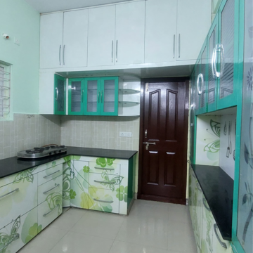 Kitchen in 3 BHK Builder Floor at Kondapur – for Rent