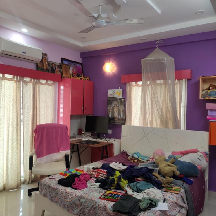 Bedroom, kondapur 3 Bedroom 1821 Sq.Ft. Builder Floor In Kondapur Hyderabad 9014247