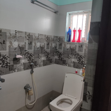 Bathroom in 3 BHK Builder Floor at Kondapur – for Rent