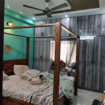 Bedroom in 3 BHK Builder Floor at Kondapur – for Rent