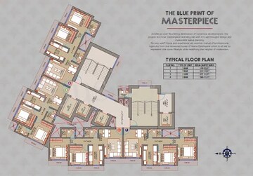 Master Plan in 2 BHK Apartment at Veena Smart Homes, Kandivali West – for Sale