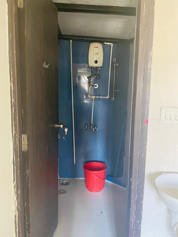 Bathroom in 1 BHK Apartment at Raunak City 3, Kalyan West – for Rent