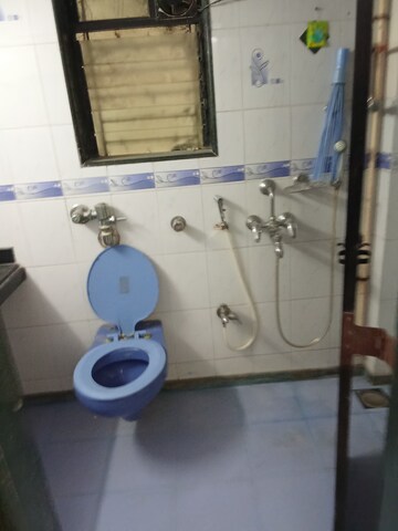 Bathroom in 2 BHK Apartment at Leela Cliff CHS, Dahisar West – for Rent