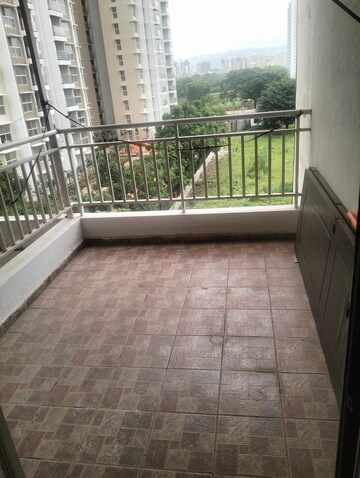 Balcony in 3 BHK Apartment at Nyati Exotica, Mohammadwadi – for Rent