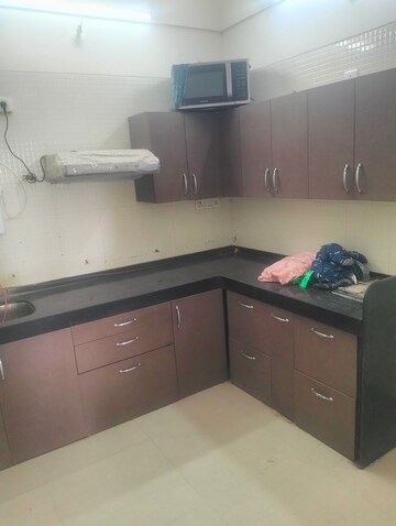 Kitchen in 3 BHK Apartment at Nyati Exotica, Mohammadwadi – for Rent