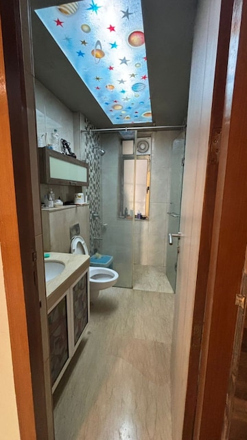 Kitchen in 3 BHK Apartment at Kalpataru Sparkle, Bandra East – for Sale