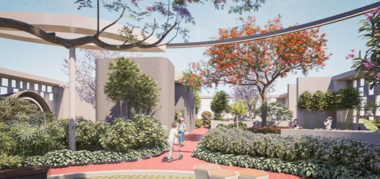 Garden, anvita-high-9 3 Bedroom 2300 Sq.Ft. Apartment In Kollur Hyderabad 9014352