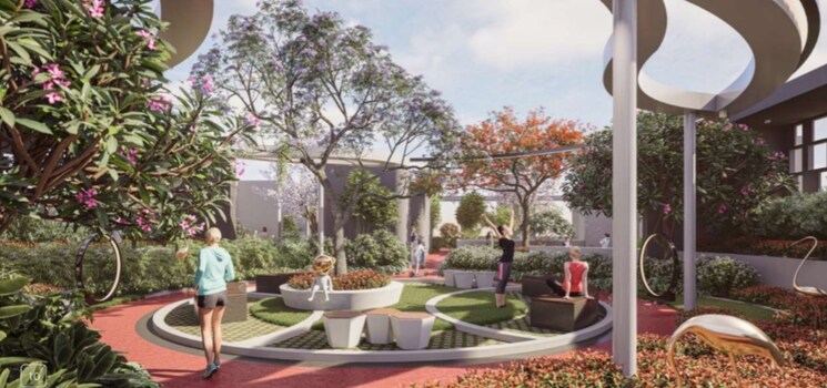 Garden, anvita-high-9 3 Bedroom 2300 Sq.Ft. Apartment In Kollur Hyderabad 9014352