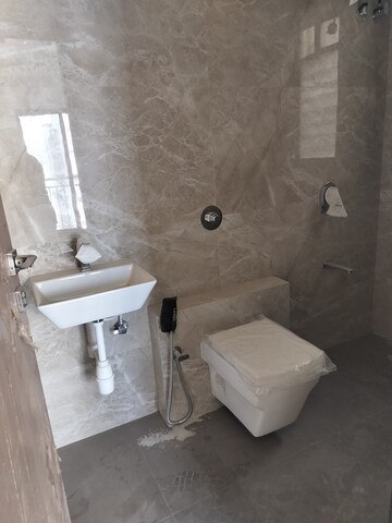 Bathroom in 2 BHK Apartment at Navkar CHS, Goregaon West – for Rent