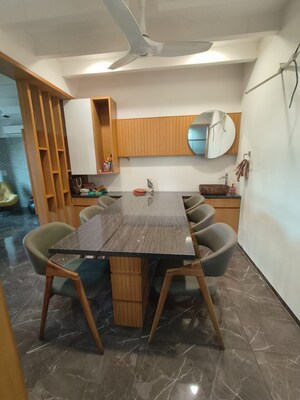 Living Room in 3 BHK Apartment at Thaltej – for Sale