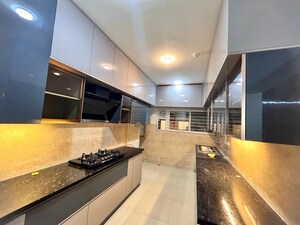 Kitchen in 4 BHK Apartment at Prestige High Fields, Gachibowli – for Sale