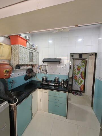 Kitchen in 1 BHK Apartment at Mahape – for Rent