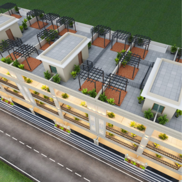 3 BHK Builder Floor – Exterior View View at Landcraft Golflink Villas, Pandav Nagar - for Sale