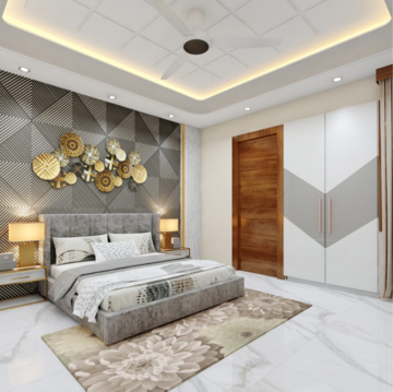 Bedroom in 3 BHK Builder Floor at Landcraft Golflink Villas, Pandav Nagar – for Sale