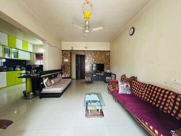 Living Room in 2.5 BHK Apartment at Mahesh Galaxy, Sinhagad Road – for Rent