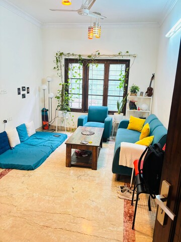 Living Room in 2 BHK Builder Floor at Indiranagar – for Rent