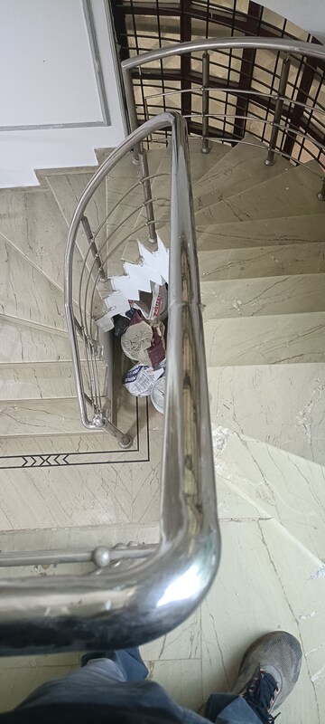 Staircase in 6 BHK Villa at Sector 41 – for Rent