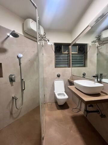 Bathroom in 3 BHK Apartment at Andheri West – for Rent