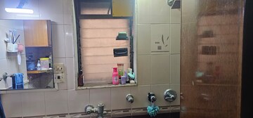 Bathroom in 1 BHK Apartment at Kalpavruksh Garden 1, Kandivali West – for Rent