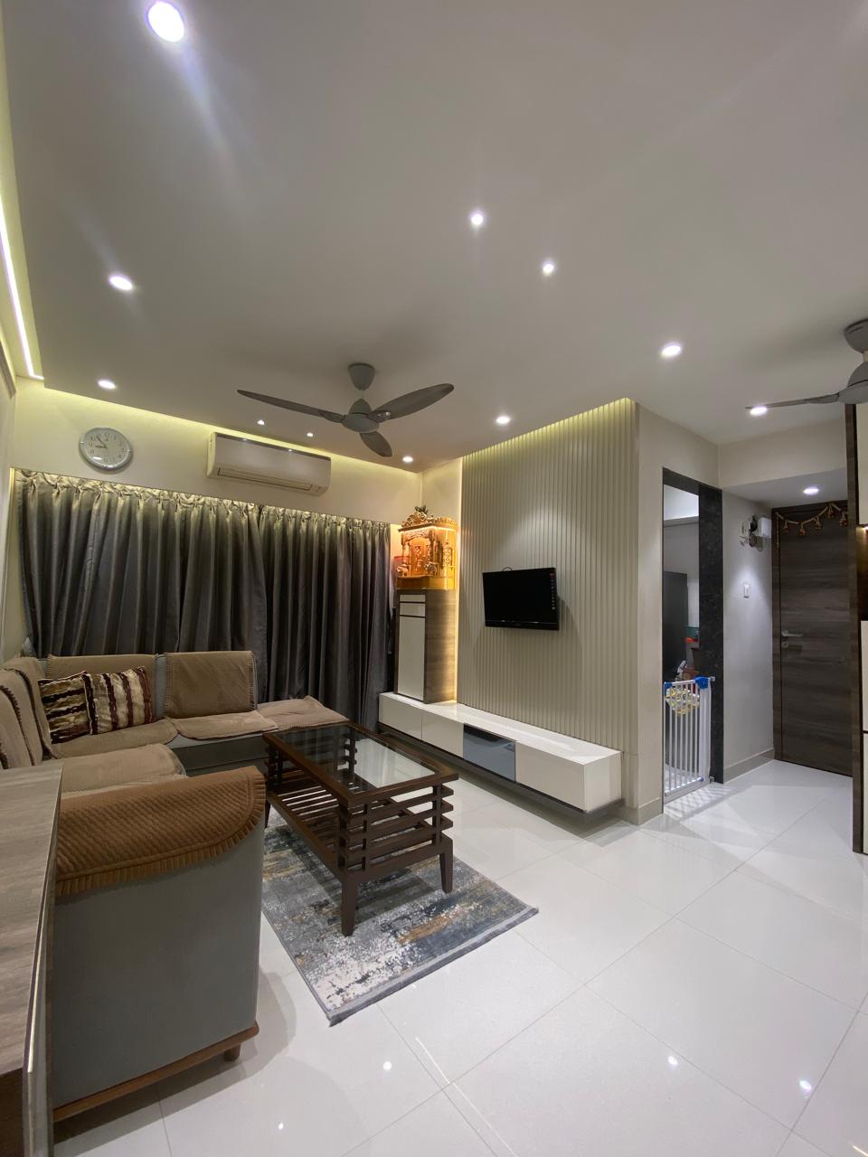 1.5 BHK + Pooja Room Apartment For Rent in Siddha Seabrook