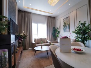 Living Room in 3 BHK Apartment at Sushma Grande Nxt, Lohgarh – for Sale