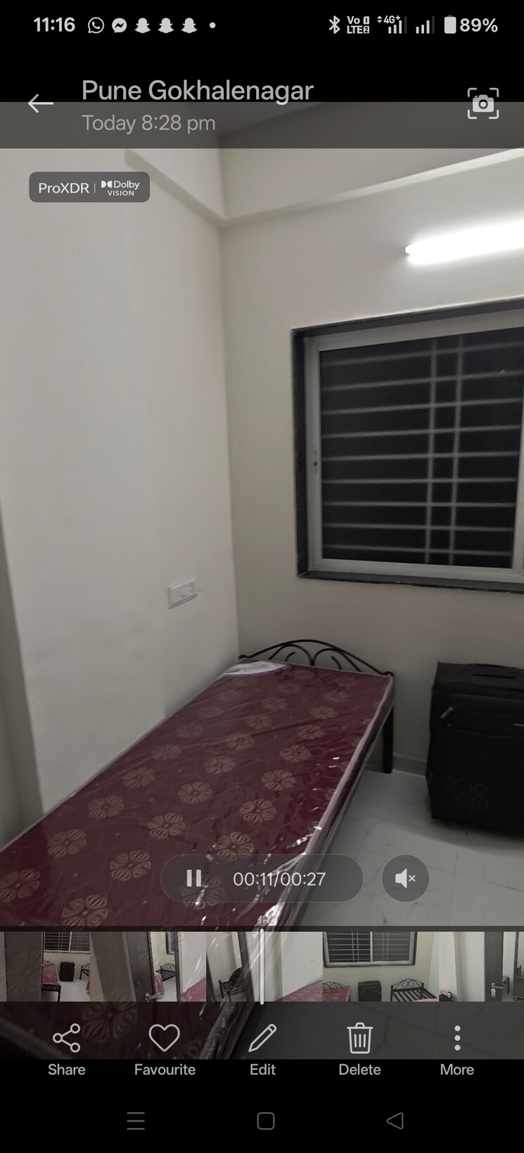Room, gokhalenagar 1 RK 200 Sq.Ft. Independent House In Gokhalenagar Pune 9014620