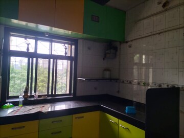Kitchen in 1 RK Apartment at Deep CHS Borivali West, Borivali West – for Rent