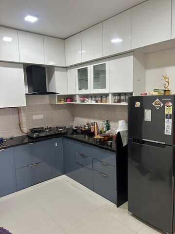 Kitchen in 2 BHK Apartment at Prayeja Pearl, Nanded – for Rent