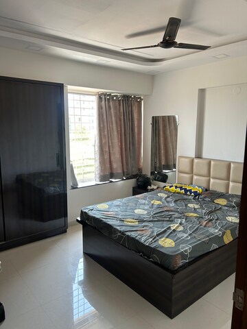 Bedroom in 2 BHK Apartment at Prayeja Pearl, Nanded – for Rent