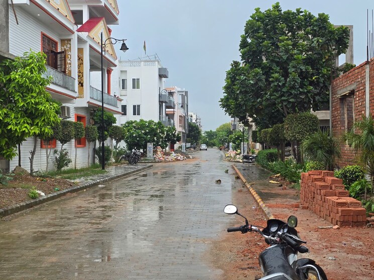 Exterior View, stellar-okas-golf-view  1614 Sq.Yd. Plot In Sushant Golf City Lucknow 9014683