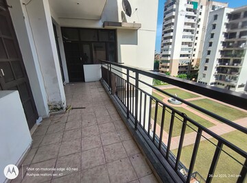 Balcony in 3 BHK Apartment at Tarun CGHS, Sector 47 – for Rent