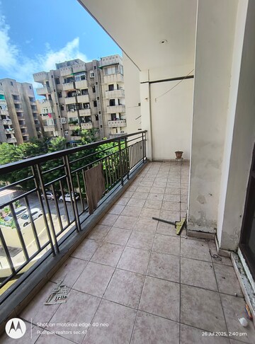 Balcony in 3 BHK Apartment at Pragati Hills, Sector 47 – for Rent