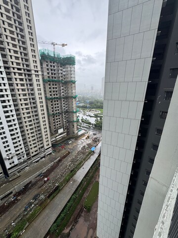 Balcony in 3 BHK Apartment at Kalpataru Immensa, Kolshet Road – for Sale