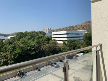 Balcony in Studio Apartment at Gera Adara, Hinjewadi – for Rent