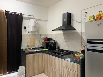 Kitchen in Studio Apartment at Gera Adara, Hinjewadi – for Rent