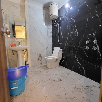 Bathroom in 2 BHK Builder Floor at Saket – for Rent