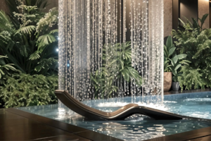 Swimming Pool in 4 BHK Apartment at DLF The Dahlias, Dlf Phase I – for Sale