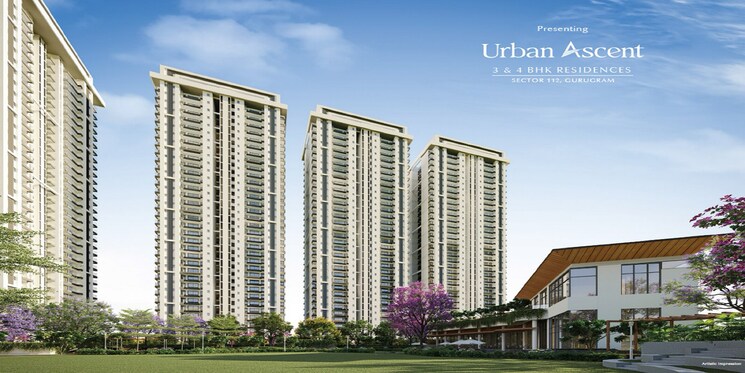 Exterior View, emaar-urban-ascent 4 Bedroom 2850 Sq.Ft. Apartment In New Palam Vihar Phase 2 Gurgaon 9014842