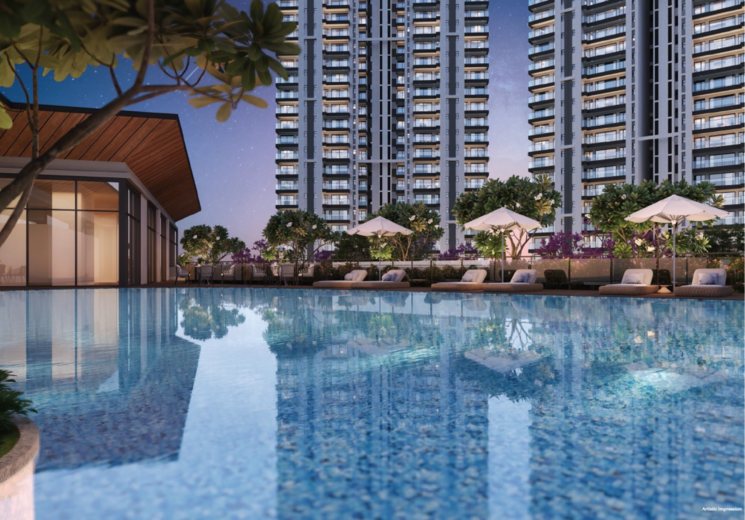 Swimming Pool, emaar-urban-ascent 4 Bedroom 2850 Sq.Ft. Apartment In New Palam Vihar Phase 2 Gurgaon 9014842