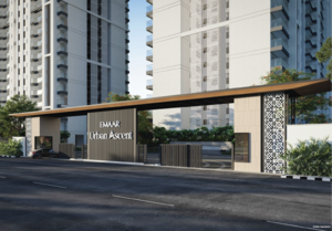 Balcony in 4 BHK Apartment at Emaar Urban Ascent, New Palam Vihar Phase 2 – for Sale