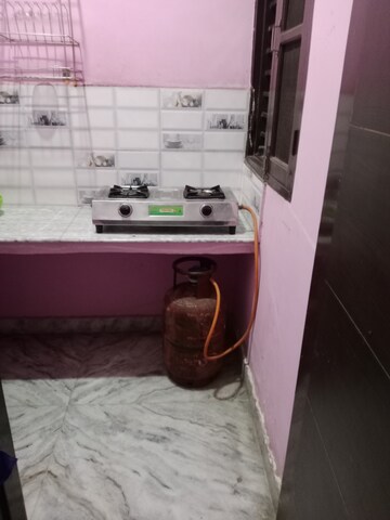 Kitchen in 1 BHK Builder Floor at Shanti Nagar – for Rent