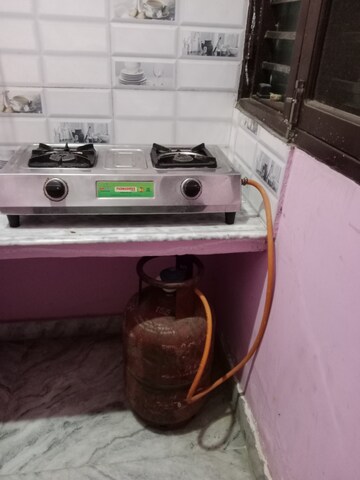 Kitchen in 1 BHK Builder Floor at Shanti Nagar – for Rent
